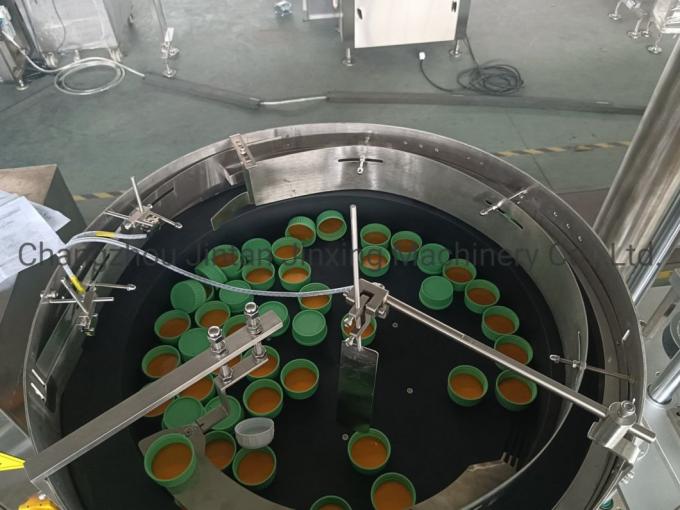 Cost-Effective Automatic Linear Bottle Capping Machine for Threaded Caps Closing